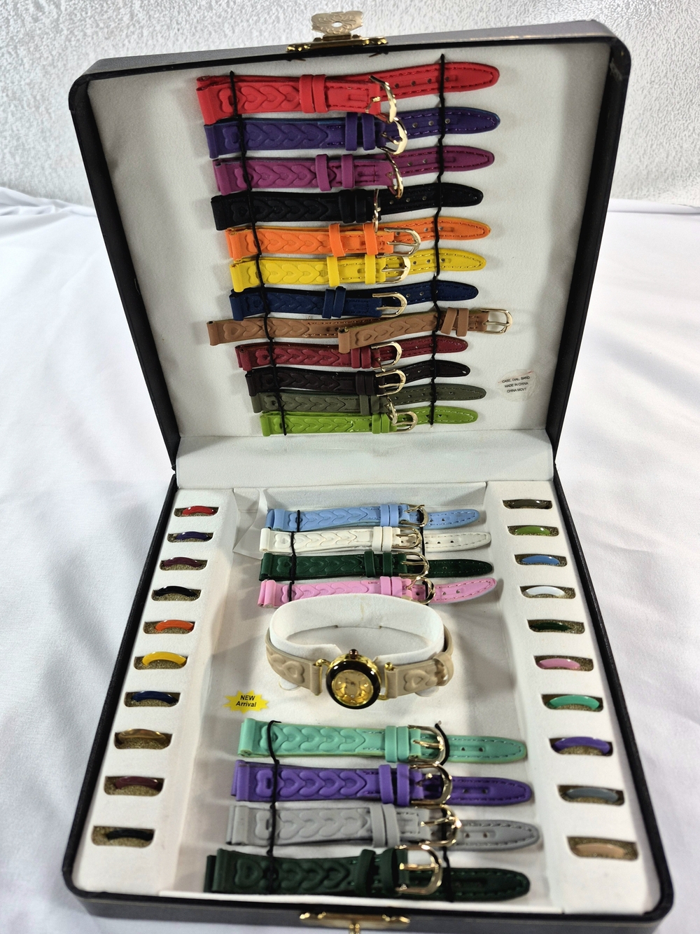 Vintage Kareena "A Color for Every Mood" Interchangeable Watch Set Complete Y2K